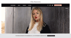 Desktop Screenshot of fashionbyelin.blogg.se