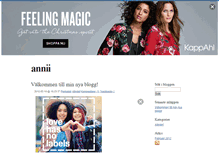 Tablet Screenshot of annii.blogg.se