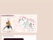 Tablet Screenshot of cookiekitchen.blogg.se