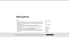 Desktop Screenshot of ellinorgalerius.blogg.se