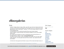 Tablet Screenshot of ellinorgalerius.blogg.se