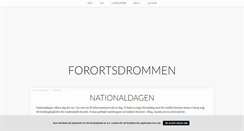 Desktop Screenshot of forortsdrommen.blogg.se