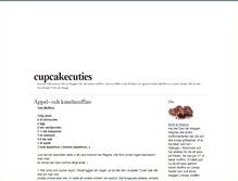 Tablet Screenshot of cupcakecuties.blogg.se