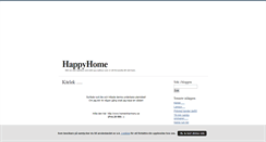 Desktop Screenshot of happytobehome.blogg.se