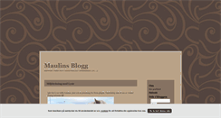 Desktop Screenshot of malinski.blogg.se