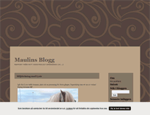 Tablet Screenshot of malinski.blogg.se