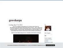 Tablet Screenshot of grovskorpa.blogg.se