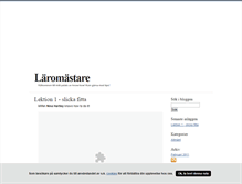 Tablet Screenshot of laromastare.blogg.se