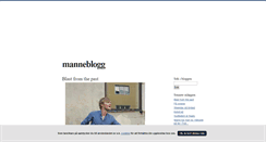 Desktop Screenshot of manneblogg.blogg.se