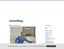 Tablet Screenshot of manneblogg.blogg.se