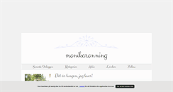 Desktop Screenshot of monikaronning.blogg.se
