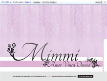 Tablet Screenshot of mimzzan.blogg.se