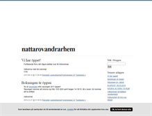 Tablet Screenshot of nattarovandrarhem.blogg.se