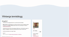Desktop Screenshot of davidwinberg.blogg.se