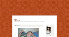 Desktop Screenshot of alfons.blogg.se