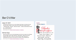 Desktop Screenshot of barodmar.blogg.se