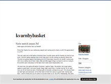 Tablet Screenshot of kvarnbybasket.blogg.se