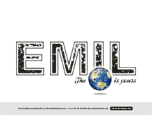 Tablet Screenshot of emil.blogg.se