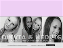 Tablet Screenshot of hedvigocholivia.blogg.se