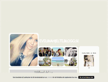 Tablet Screenshot of evelinahjelte.blogg.se