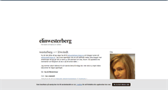 Desktop Screenshot of elinwesterberg.blogg.se