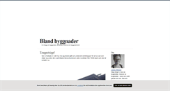 Desktop Screenshot of blandbyggnader.blogg.se