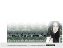 Tablet Screenshot of josefinsettlin.blogg.se