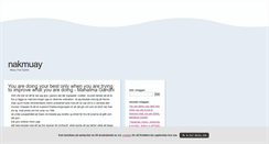 Desktop Screenshot of nakmuay.blogg.se