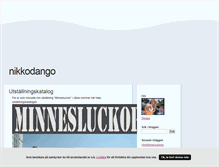 Tablet Screenshot of nikkodango.blogg.se