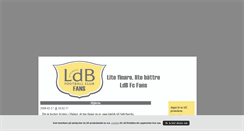 Desktop Screenshot of ldbfcfans.blogg.se