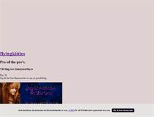 Tablet Screenshot of flyingkitties.blogg.se