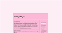 Desktop Screenshot of antagningen.blogg.se