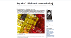 Desktop Screenshot of aokcommunication.blogg.se