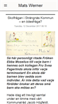 Mobile Screenshot of matswerner.blogg.se