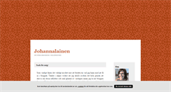 Desktop Screenshot of johannalainen.blogg.se