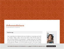Tablet Screenshot of johannalainen.blogg.se