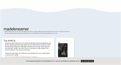 Desktop Screenshot of madelenearner.blogg.se
