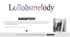 Desktop Screenshot of lollohsmelody.blogg.se