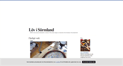Desktop Screenshot of lovisormland.blogg.se