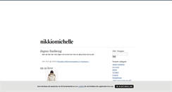 Desktop Screenshot of nikkiomichelle.blogg.se