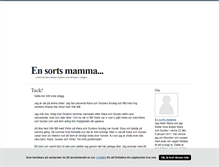 Tablet Screenshot of ensortsmamma.blogg.se