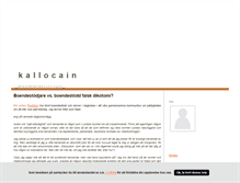 Tablet Screenshot of kallocain.blogg.se