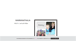 Desktop Screenshot of mammanathalia.blogg.se