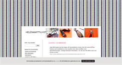 Desktop Screenshot of helenamittilivet.blogg.se