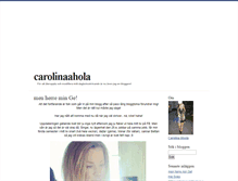 Tablet Screenshot of carolinaahola.blogg.se