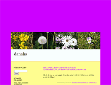 Tablet Screenshot of danahs.blogg.se