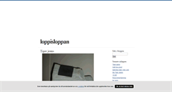 Desktop Screenshot of loppisloppan.blogg.se