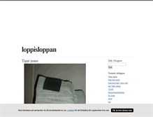 Tablet Screenshot of loppisloppan.blogg.se