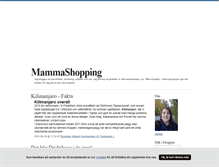 Tablet Screenshot of mammashopping.blogg.se
