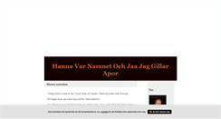 Desktop Screenshot of hanniil.blogg.se
